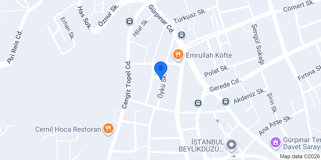 Gökçetin Metal konumu