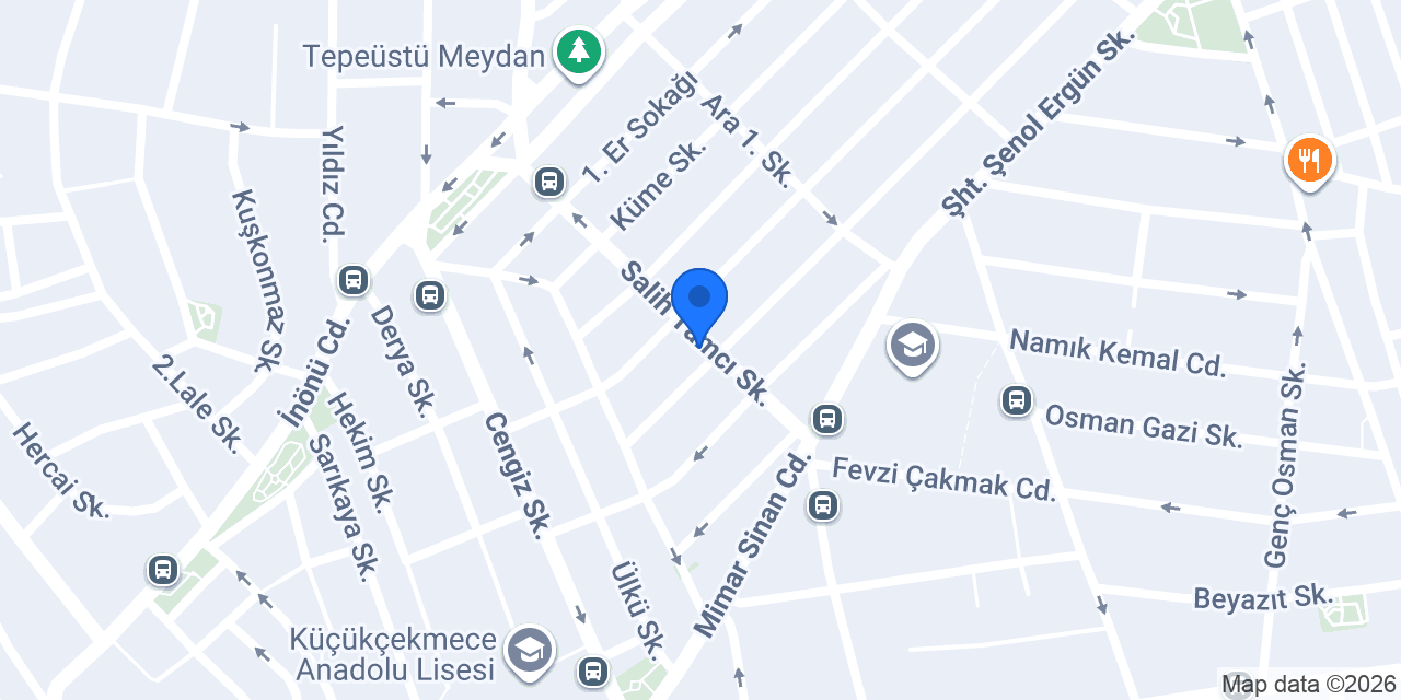 Mutfak İstanbul konumu