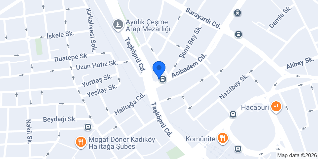 Acıbadem Cilingirhouse konumu