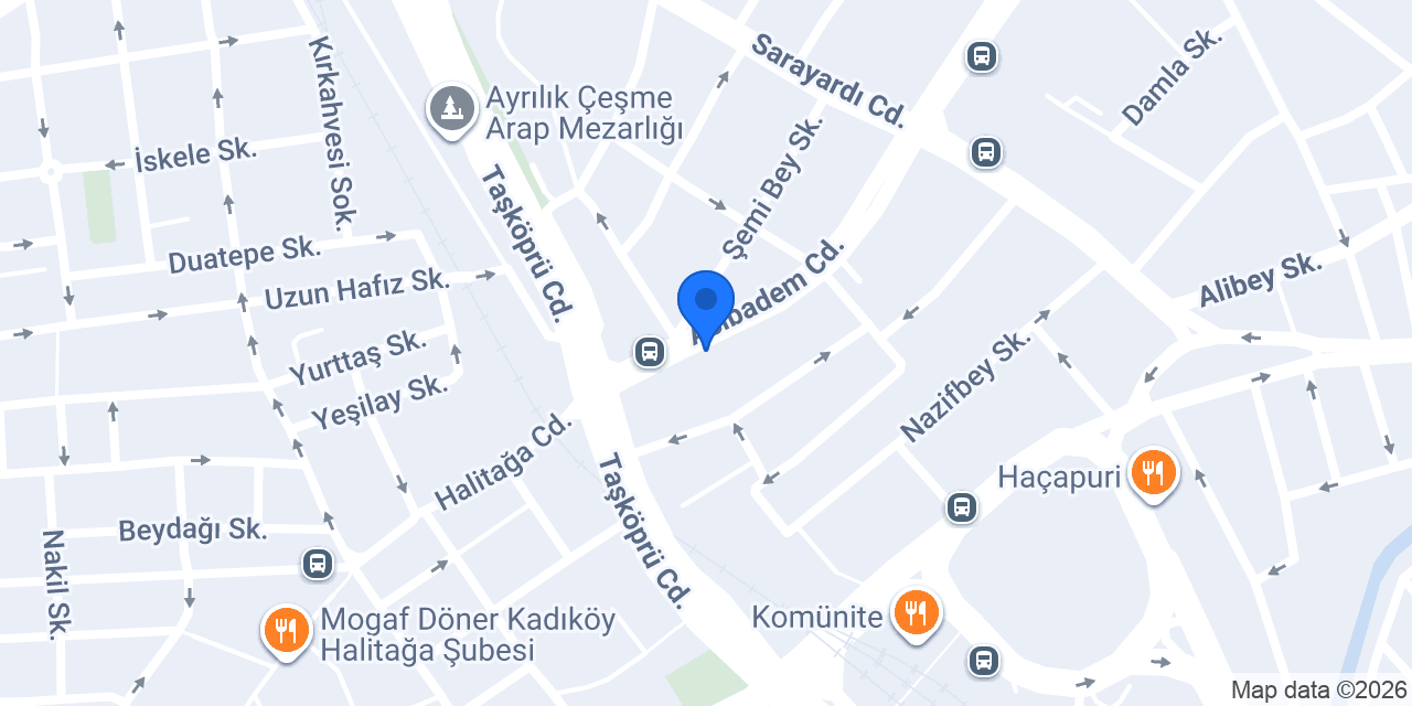 Kadıköy Göz Optik konumu