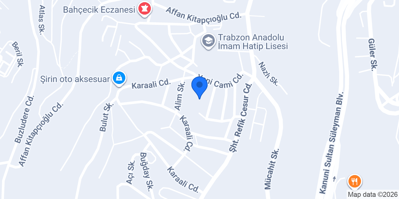 Candan Koleji konumu