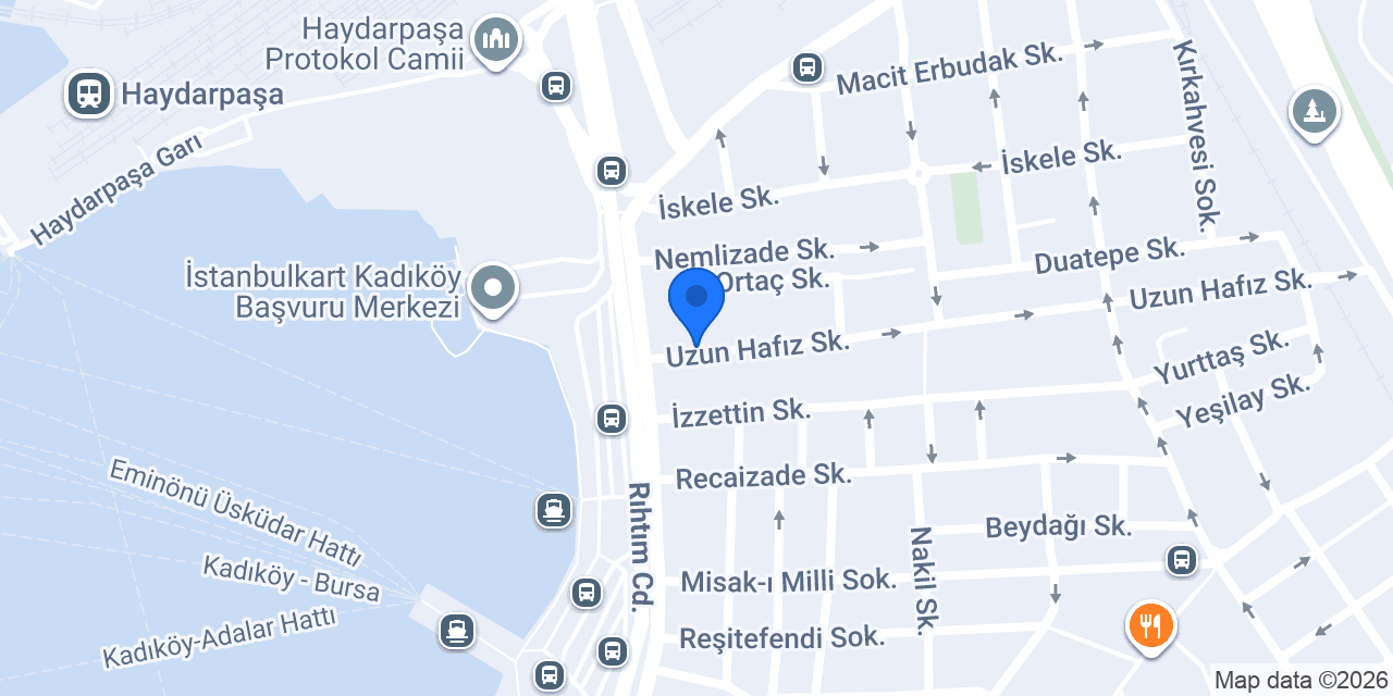 Piart Otel Kadıköy konumu