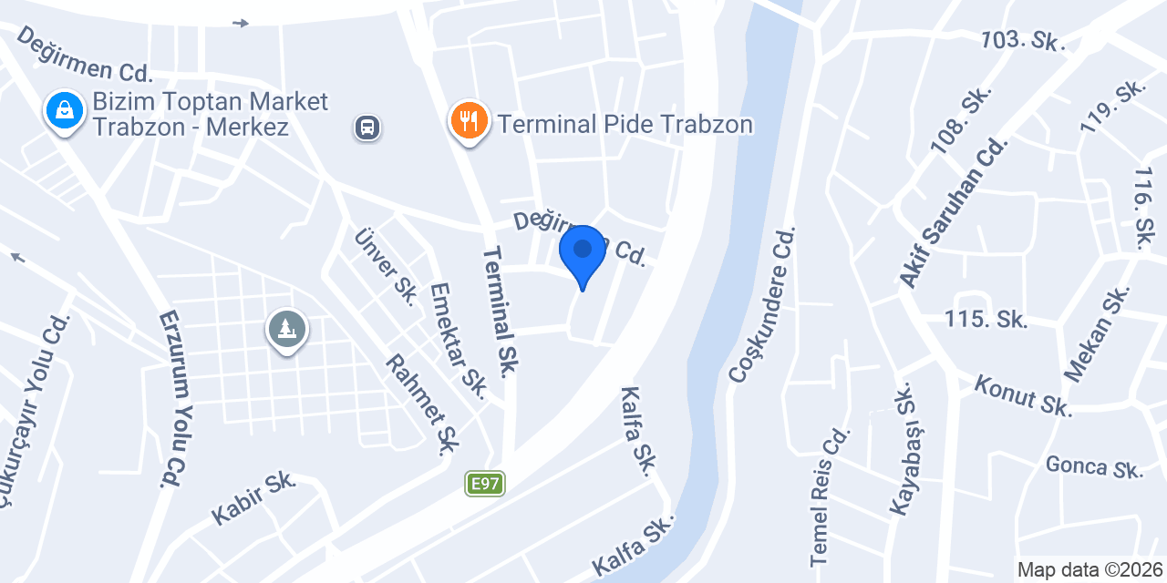 Cemil Usta Auto Trabzon konumu