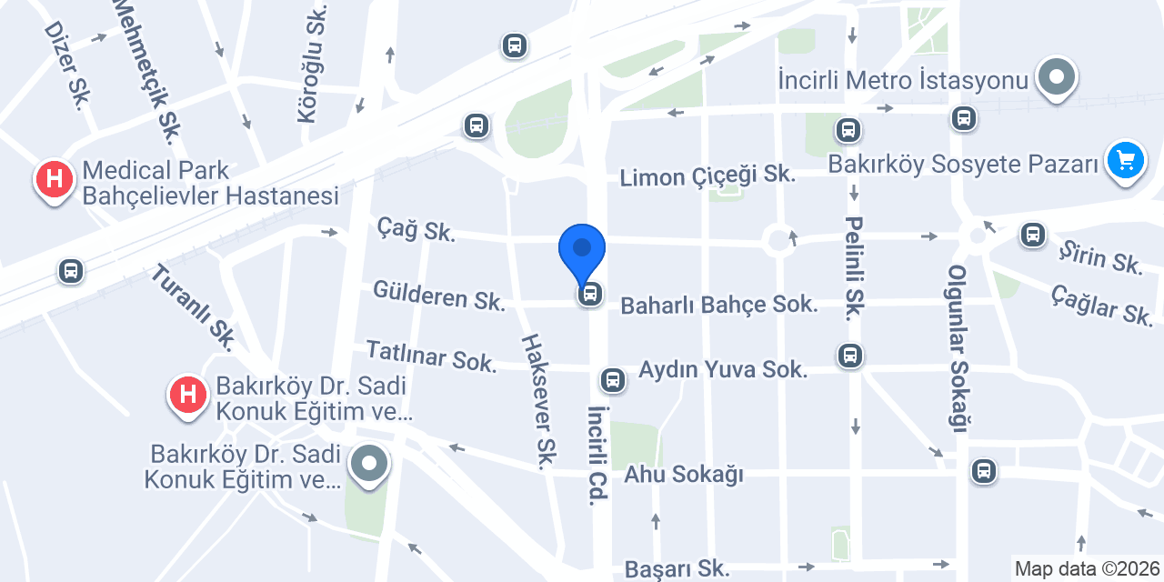 Op. Dr. Sevin Özgül konumu