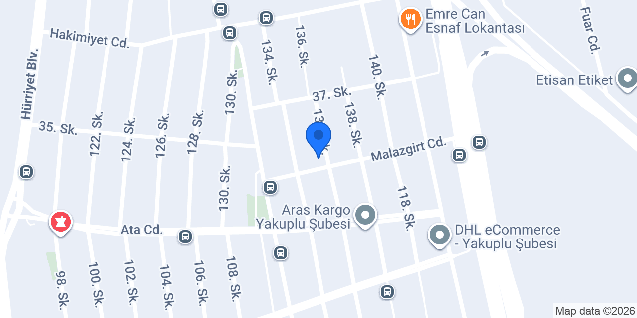 AKANLAR YAPI konumu