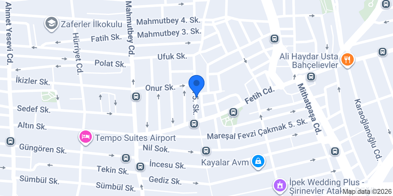 Duvar Kağıdı Merkezi konumu