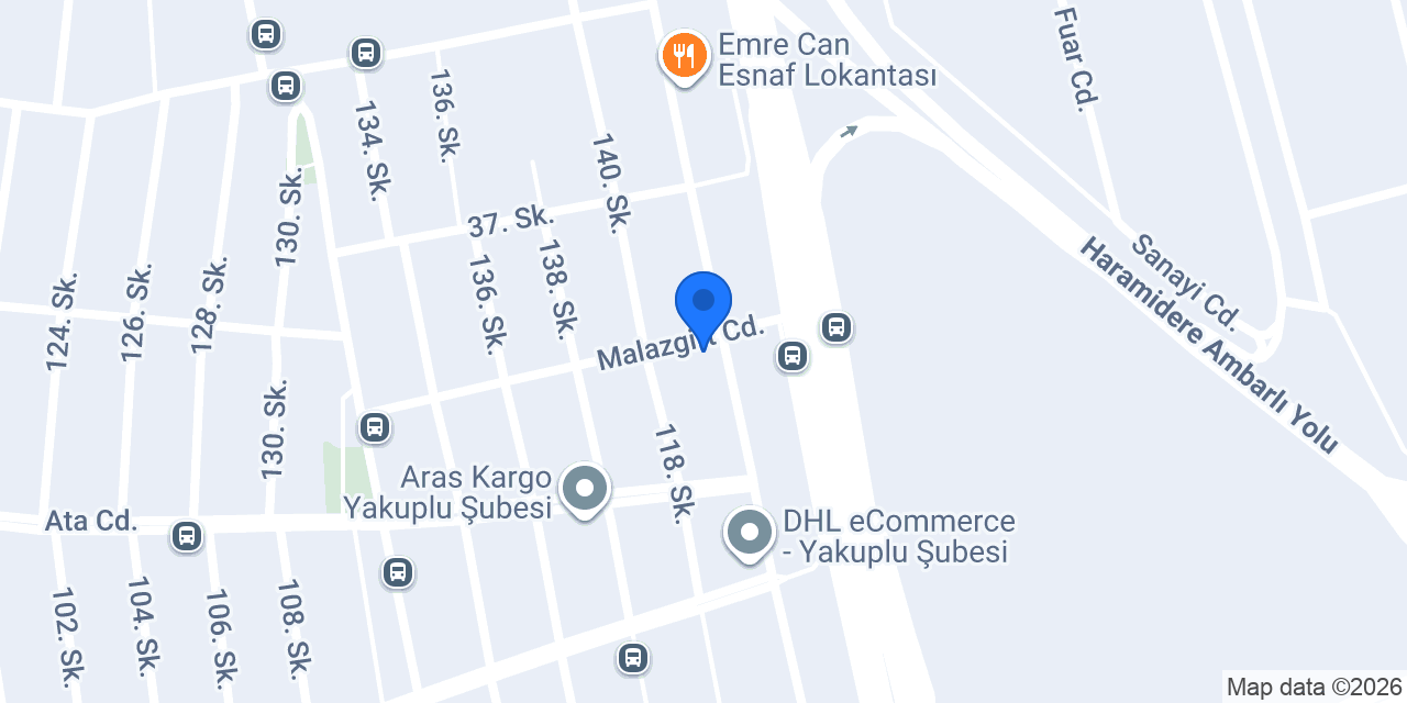 Çınar Fırın Yakuplu konumu