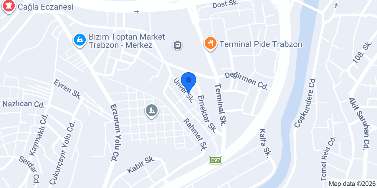 EMİROĞLU TOPTAN DTM konumu