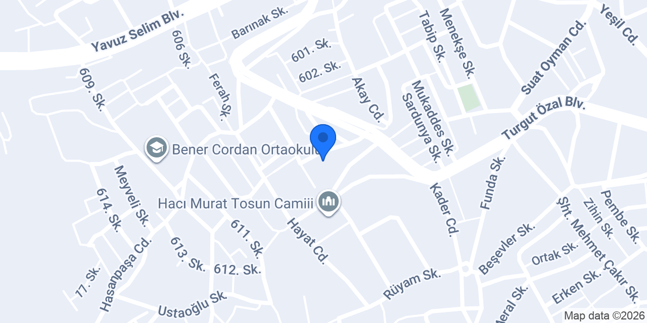 Trabzon Su Tesisat konumu