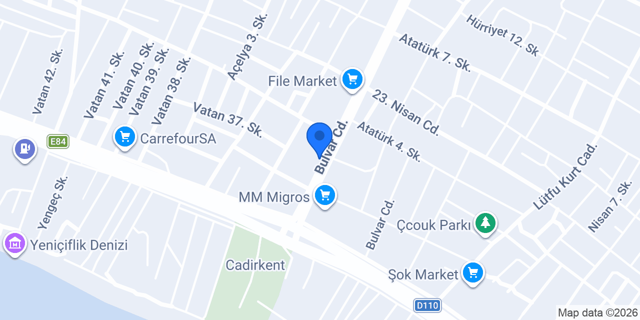 Av. Nihal Zayım Hukuk Bürosu konumu