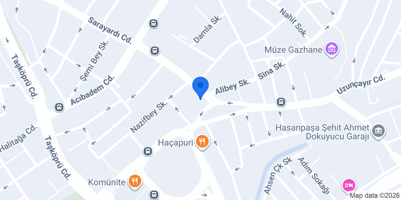 İstanbul Check-Up Merkezi konumu