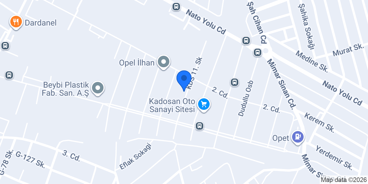 Oto Karaman konumu