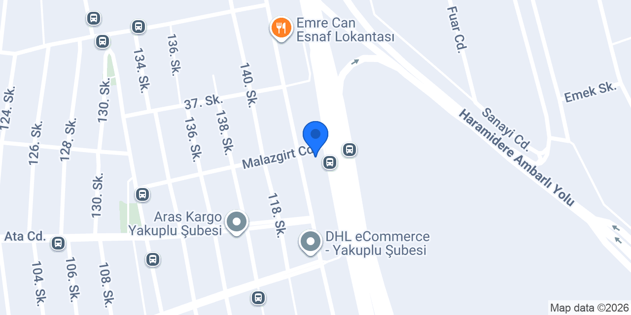 Antep Sofrası konumu