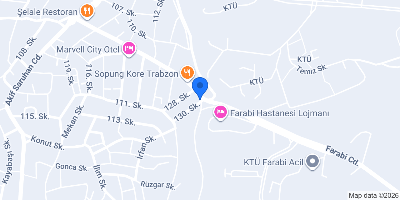 Üniversite Eczanesi konumu