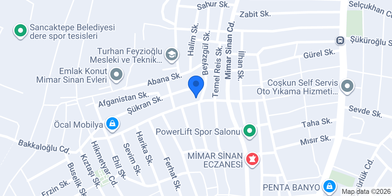 Kizilgün Saç Tasarim konumu