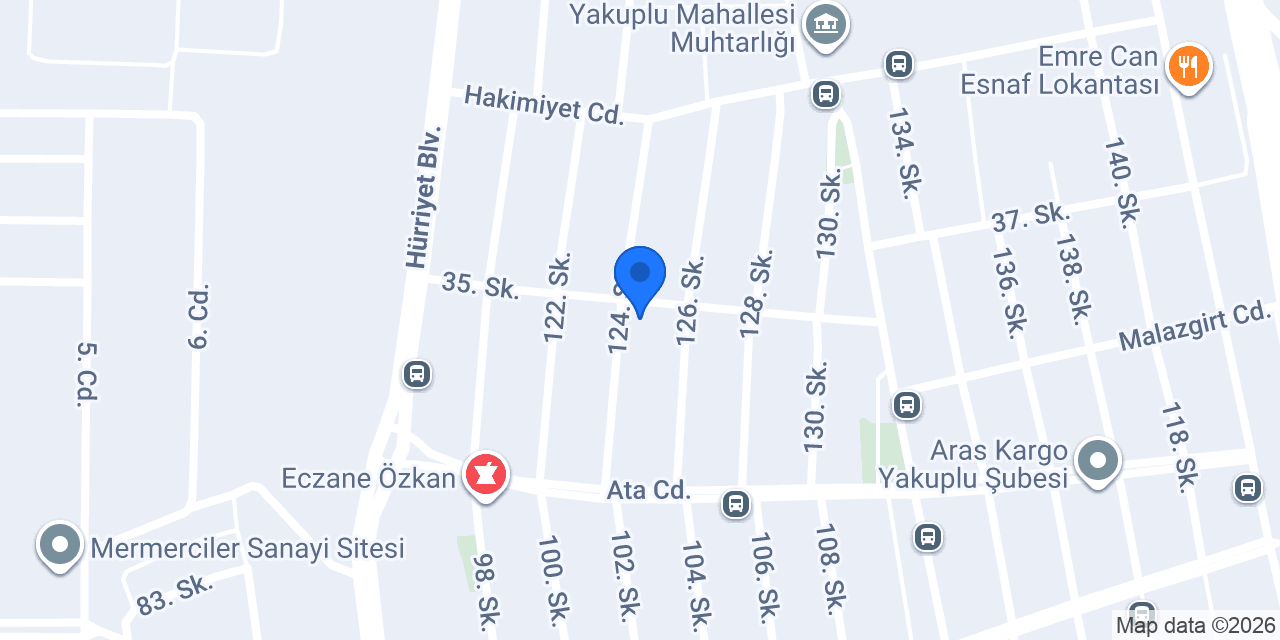 Çınar Nalburiye Yapı Malzemeleri konumu