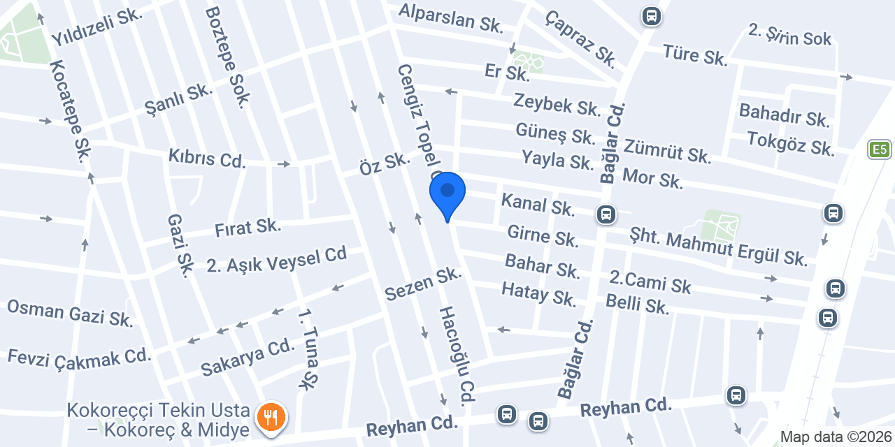Yıldız Pet Shop konumu