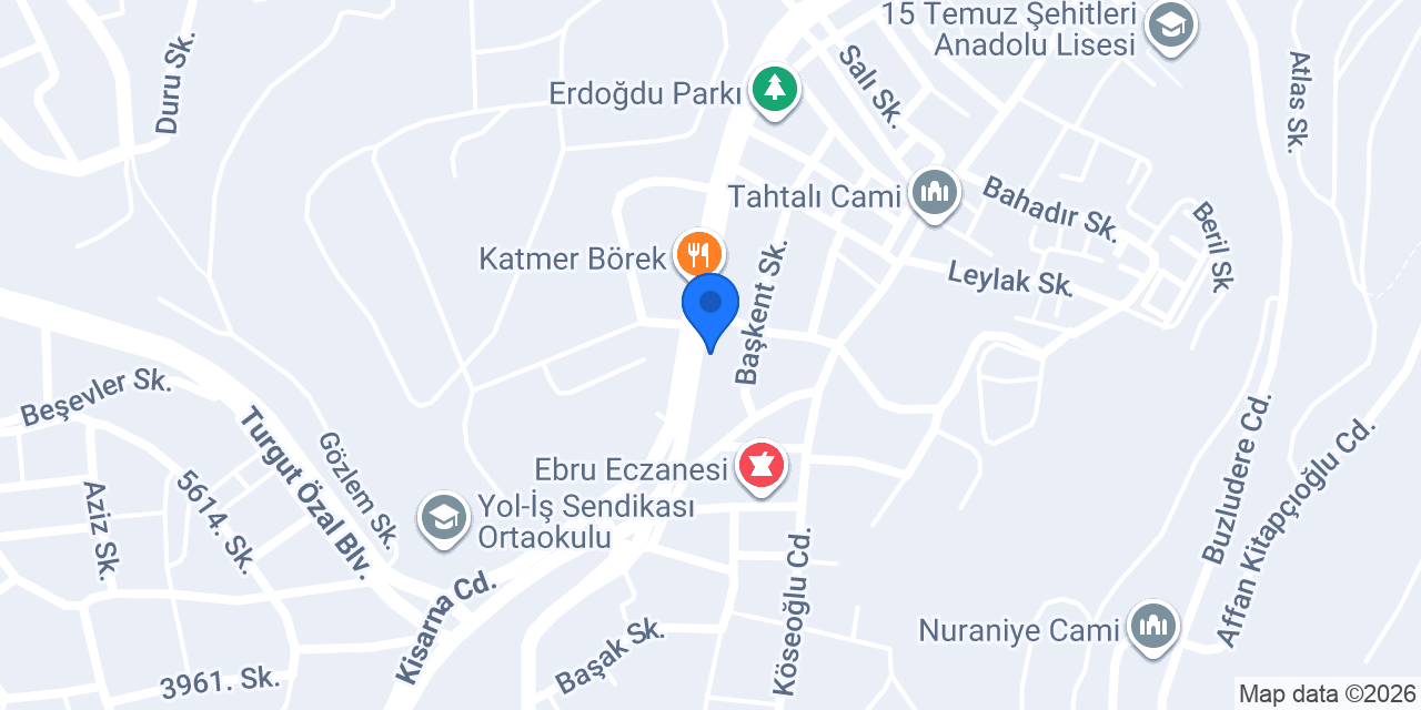 ŞEREF USTA DONDURMA CAFE konumu