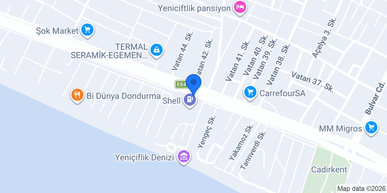 Öge Tekirdağ Köftesi konumu