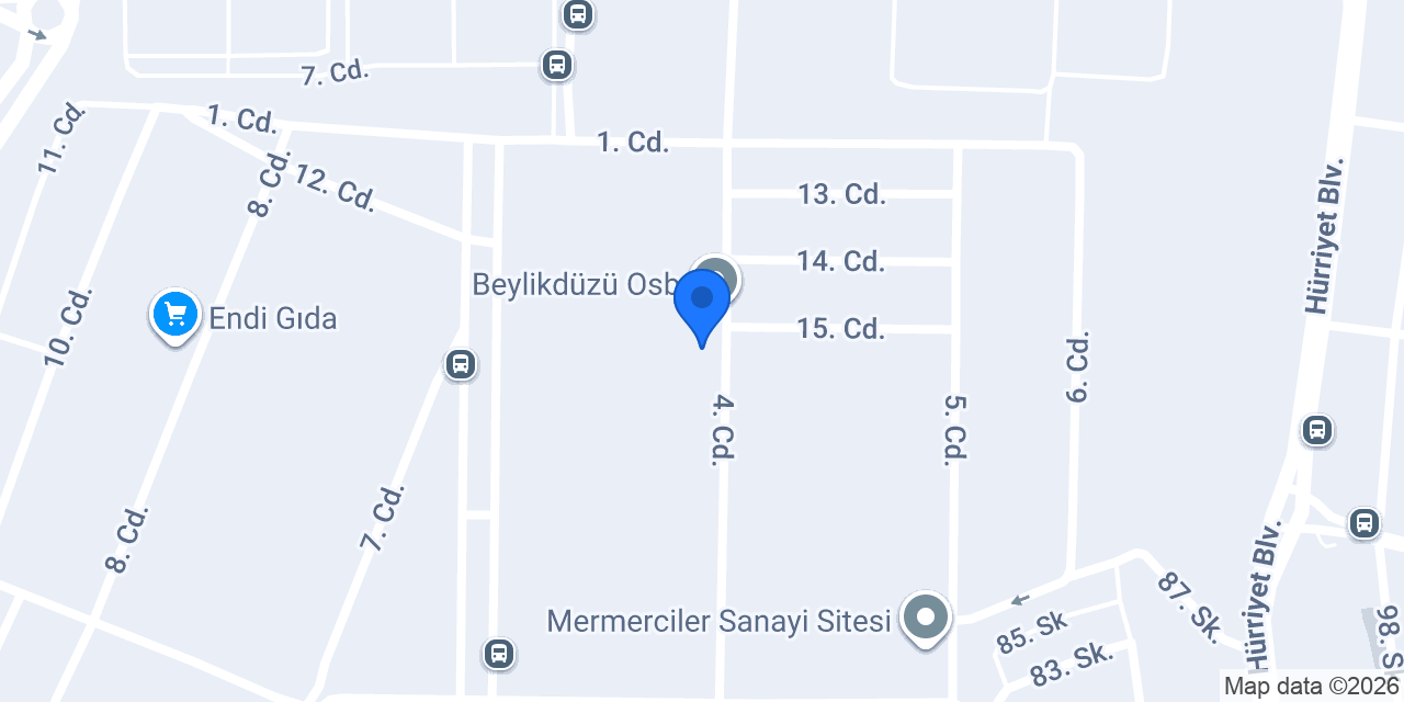 HeadQuarter Turkey A.Ş konumu