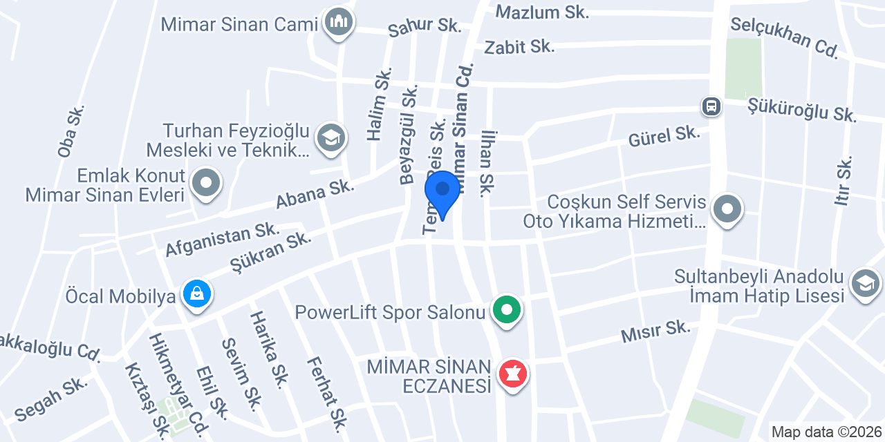 GLOWS WAFFLE SULTANBEYLİ konumu