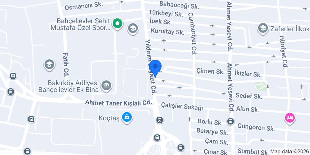 Astral Turizm konumu
