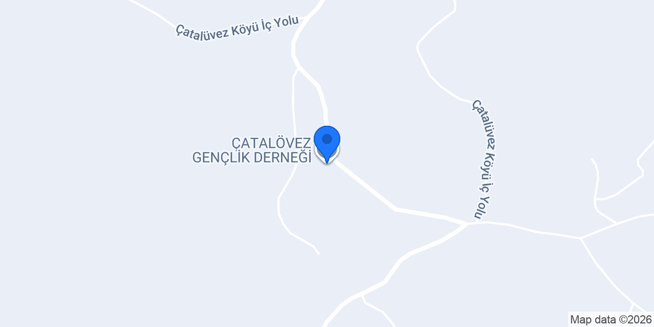 ÇATALÖVEZ GENÇLİK DERNEĞİ konumu