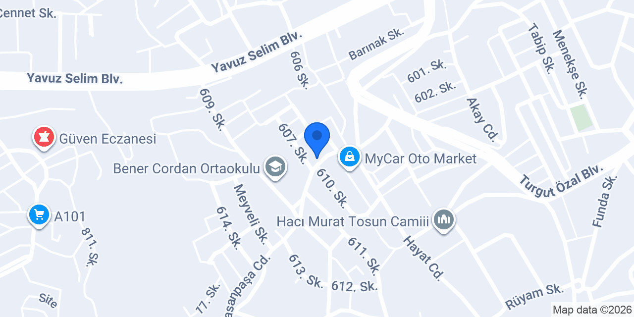 TUANADIKIMEVI konumu