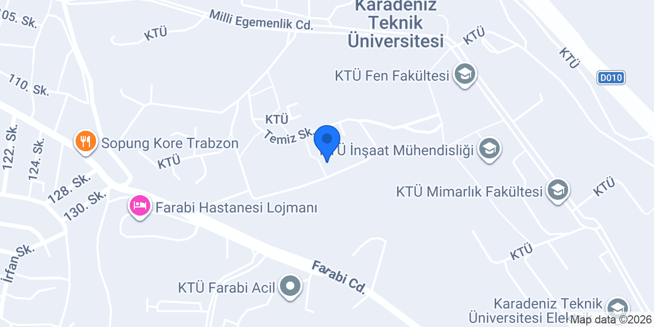 Kyk Trabzon Yurt Müdürlüğü konumu