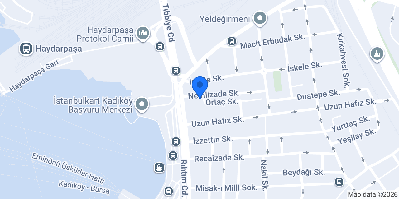 Haydarpasa Hotel konumu