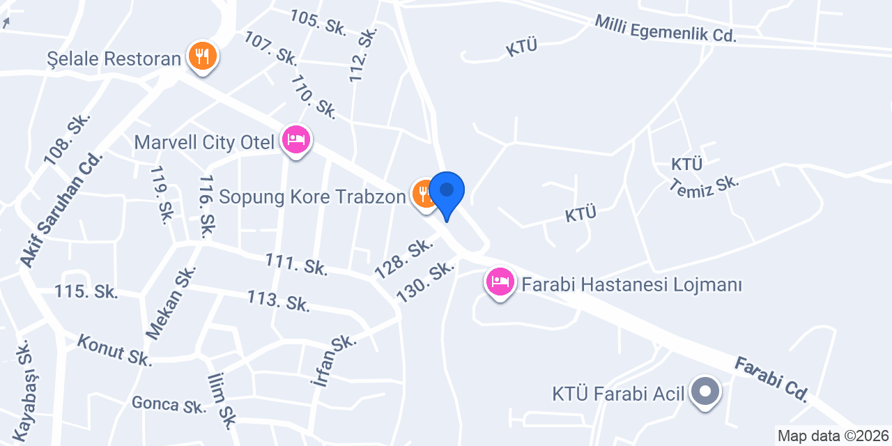 Farabi Eczanesi konumu