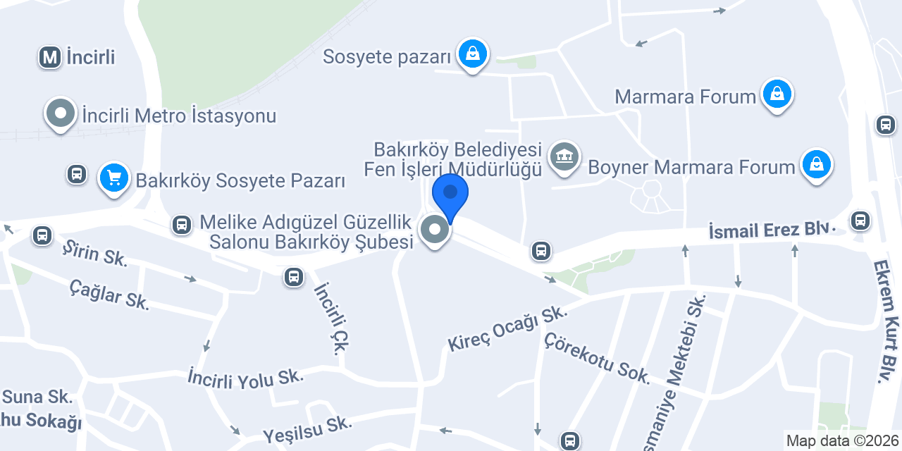 Bakırköy Belediye Binası Kafe konumu