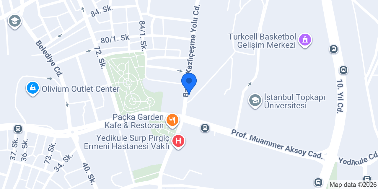 Balıklı Bahçe konumu