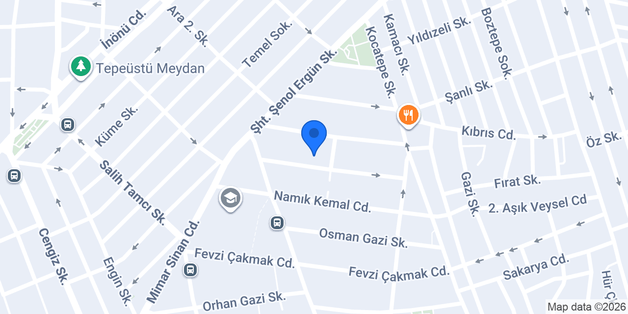 AKINALP KUMAŞ konumu