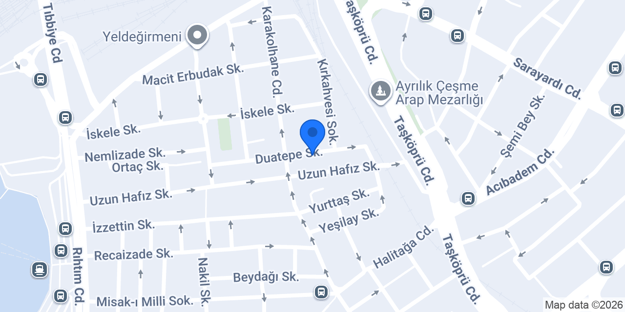 Kadıköy Ünal Tesisat konumu