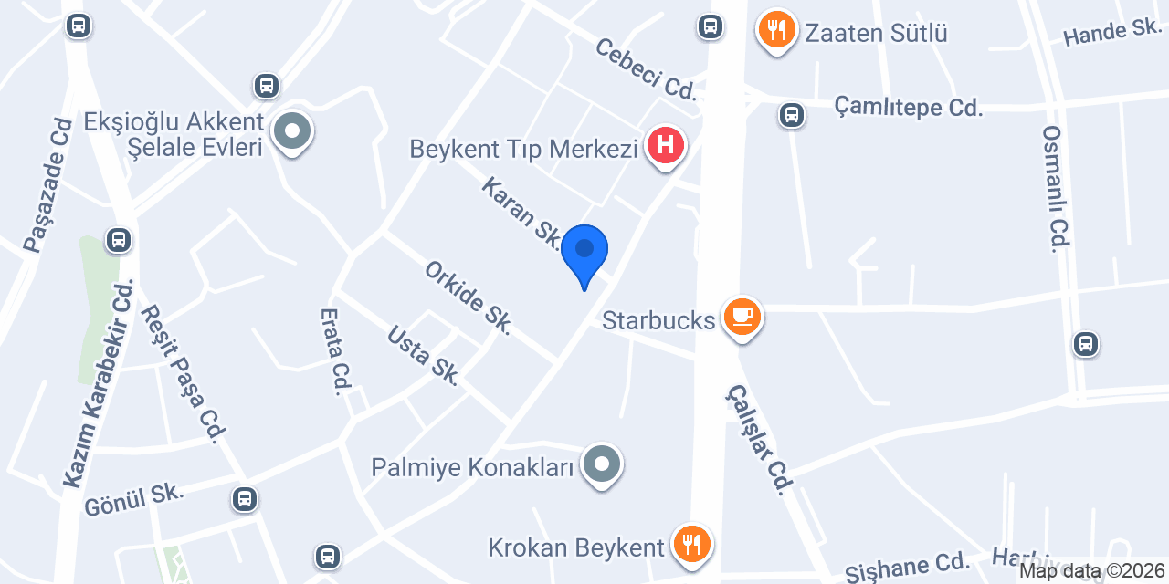 Burçe Eczanesi konumu