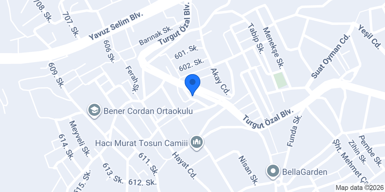 Cahit Kurt Sigorta Acenteliği konumu