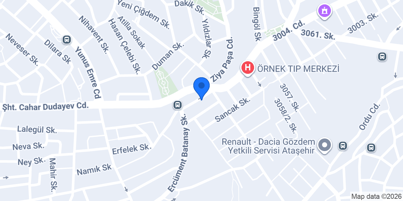 Open Suit Ataşehir konumu