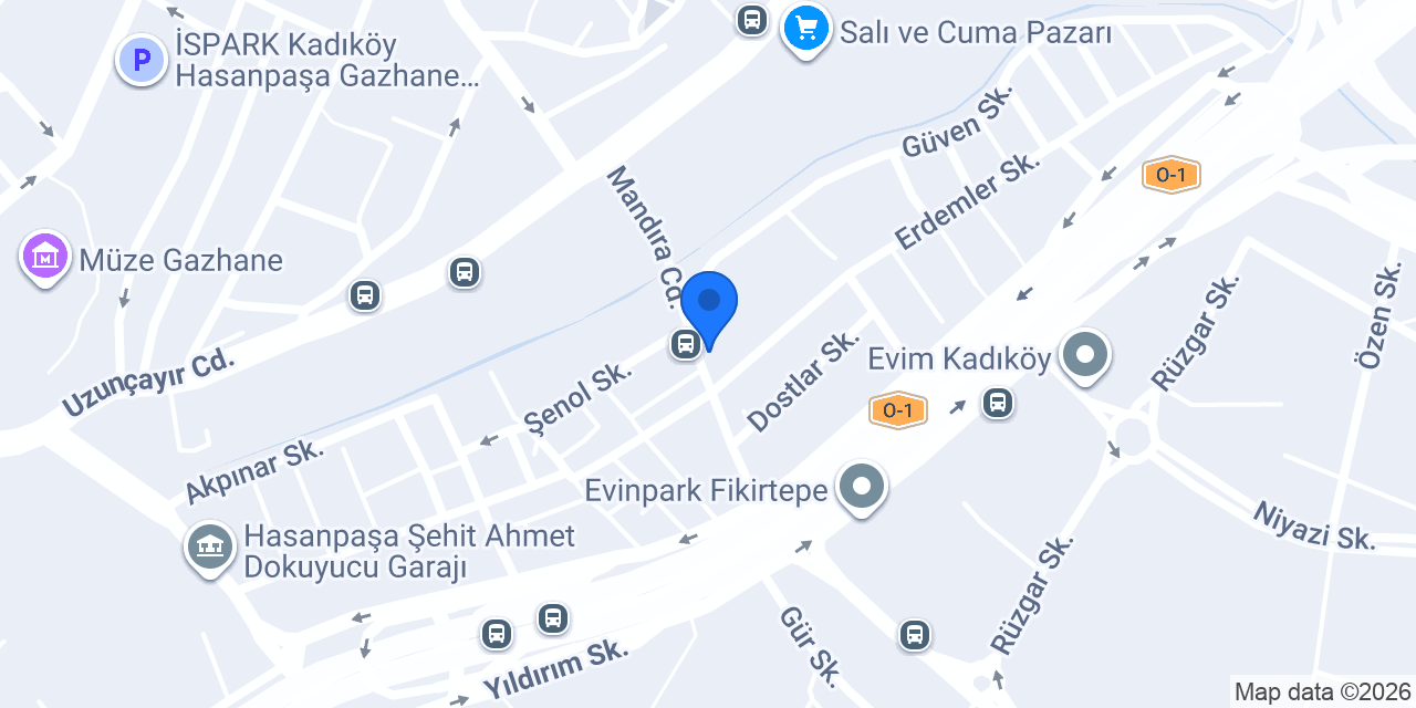 Antika Sandığı Kadıköy konumu