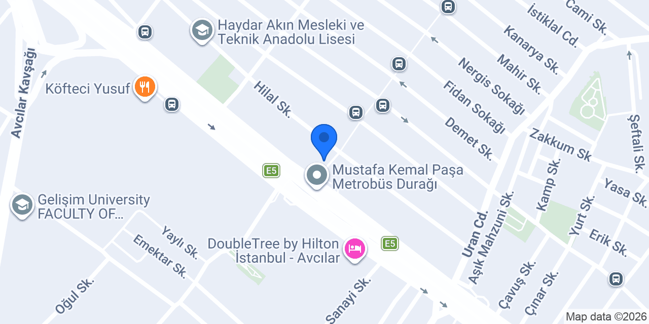 Celo Döner Avcılar konumu