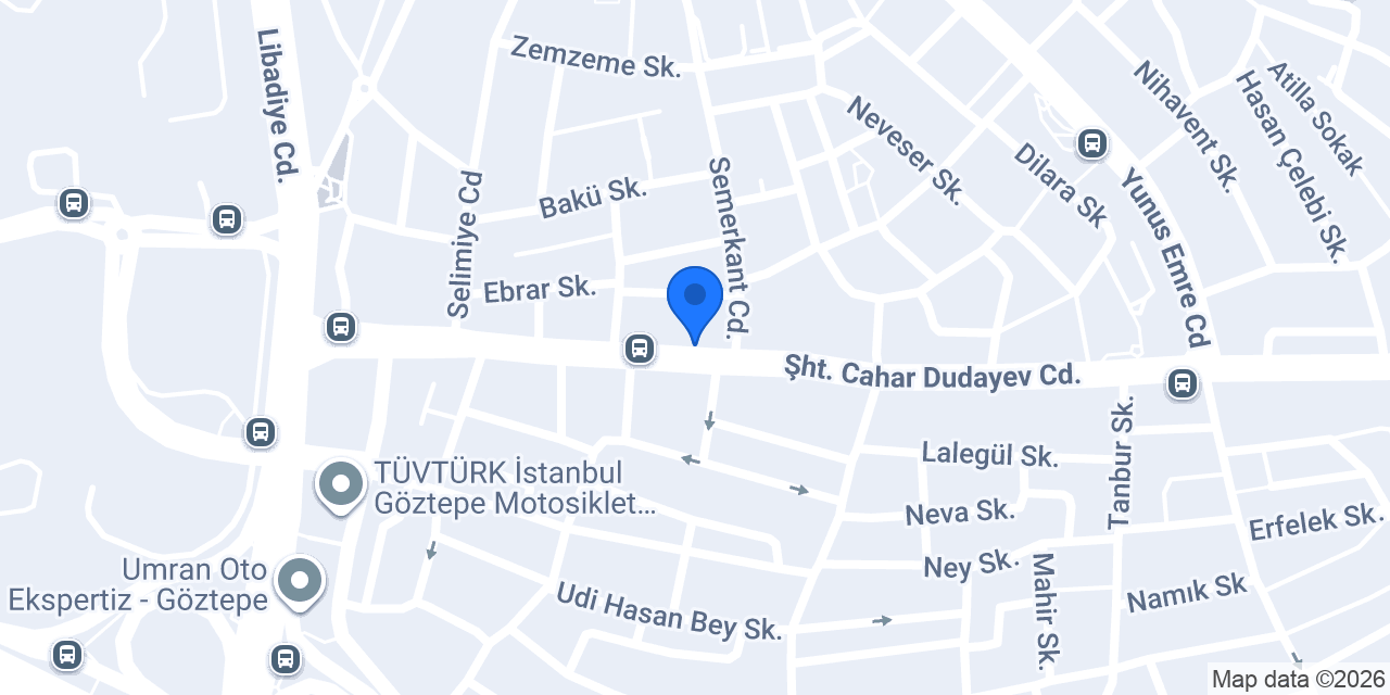 Ornek Kuru Temizleme konumu