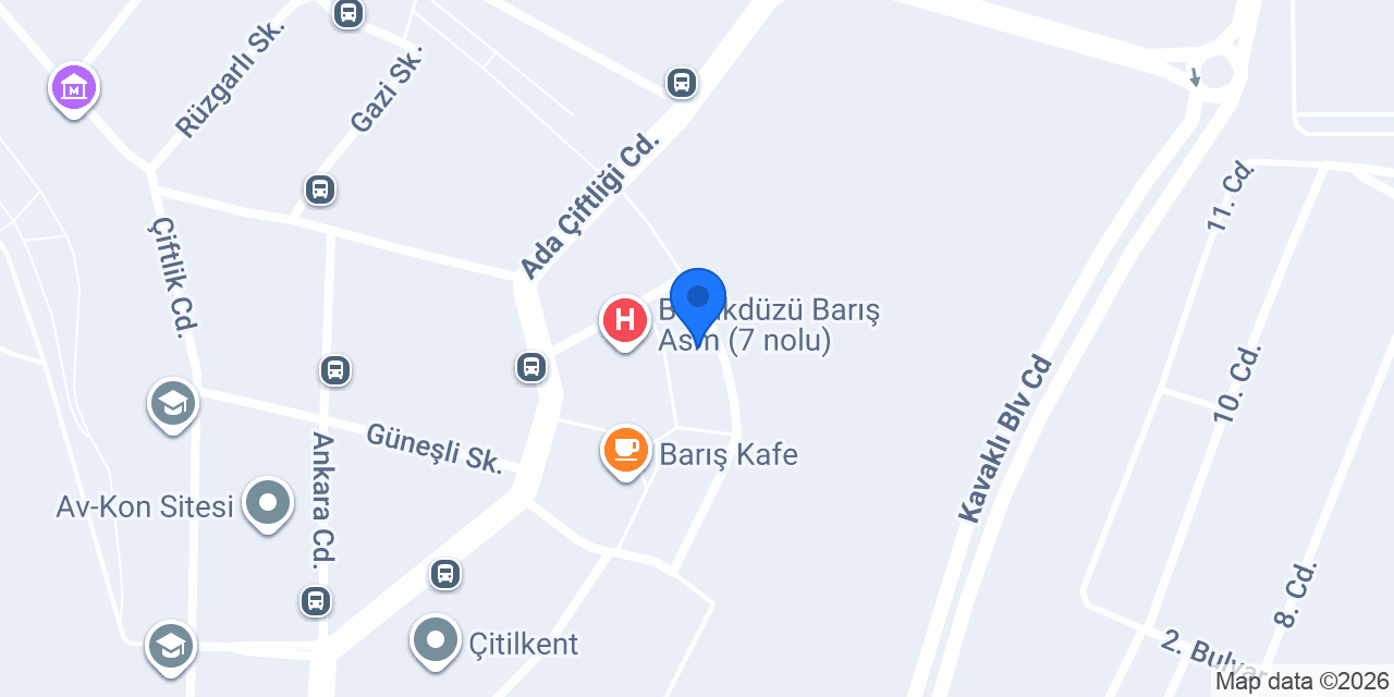 Durugül Eczanesi konumu
