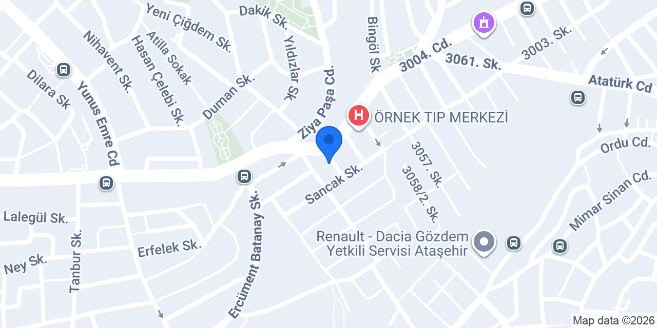Tatlı Davetler Atölyesi konumu
