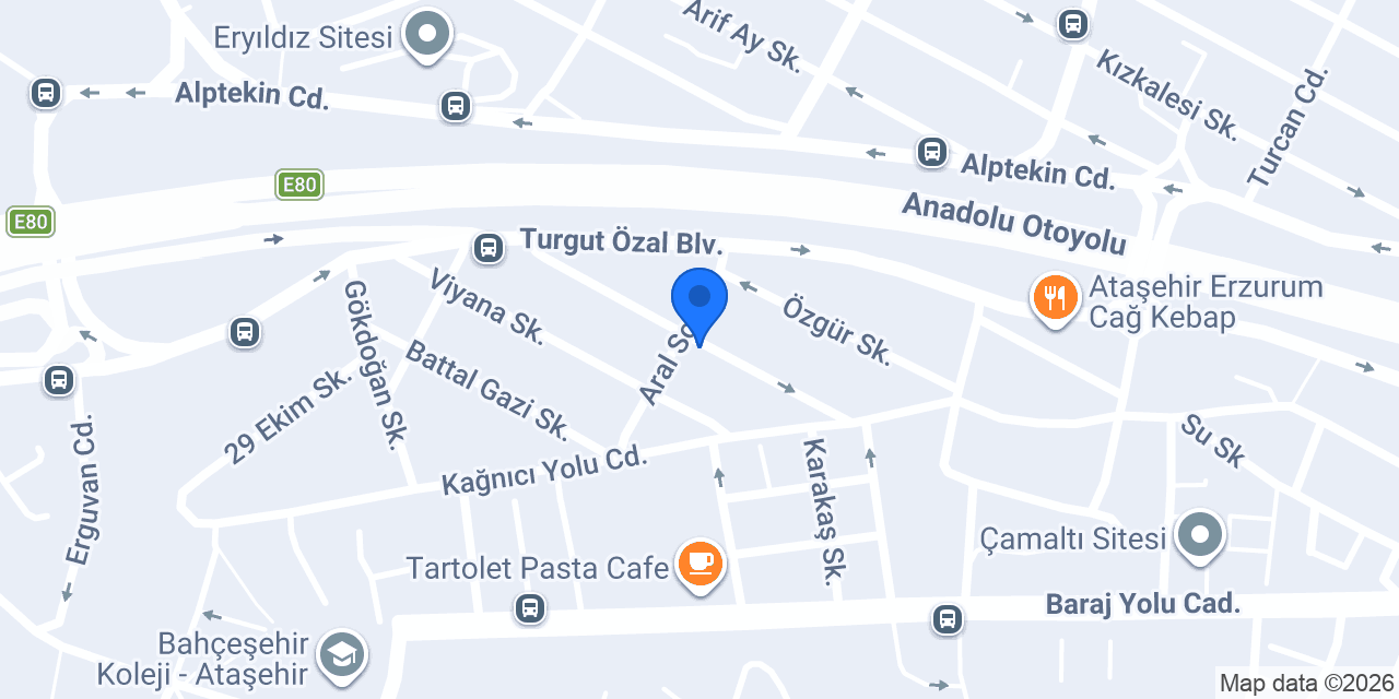 Altınlar İnşaat konumu