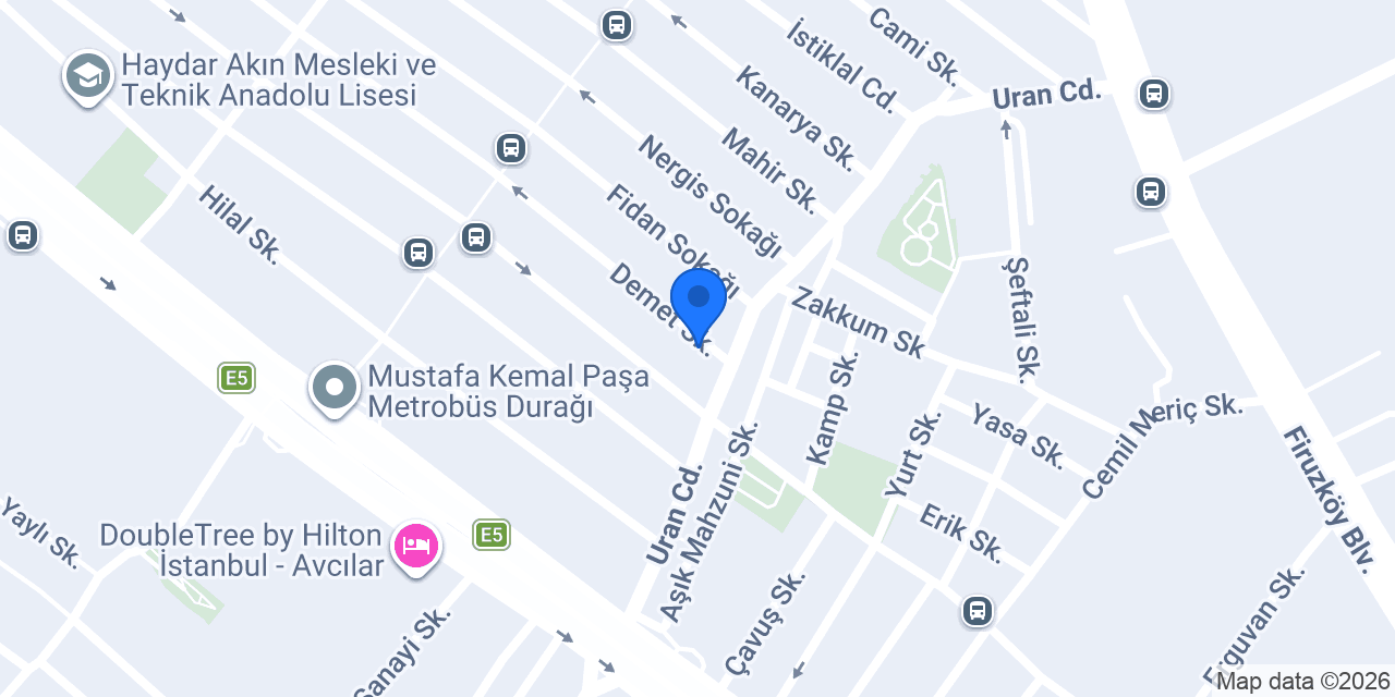 Peri Çicekcilik konumu