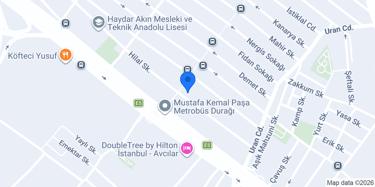 Baba Döner Avcılar konumu