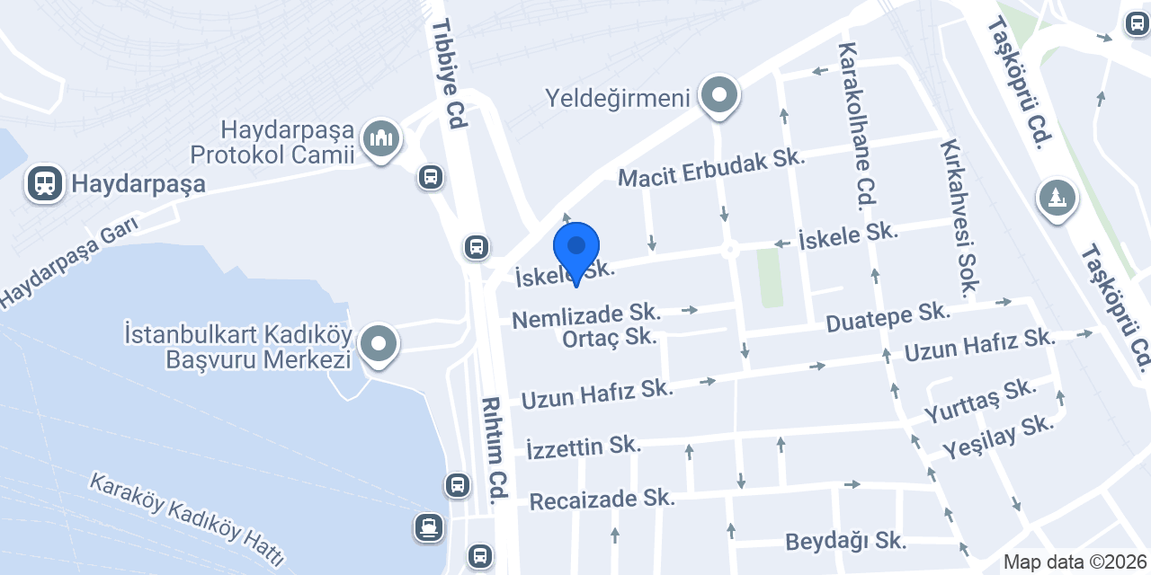 Kadıköy Port Hotel konumu