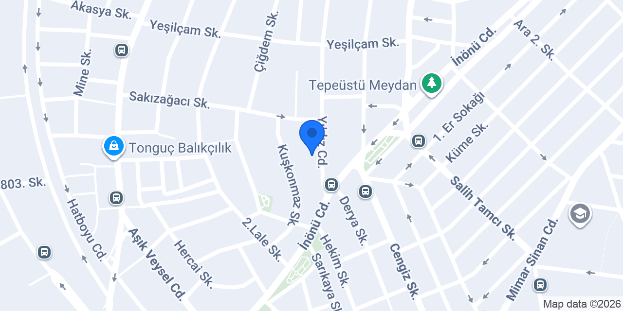 BİLGİN EMLAK KÜÇÜKÇEKMECE konumu