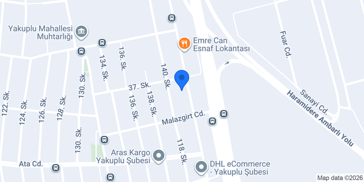 Ildız Transfer Baskı konumu
