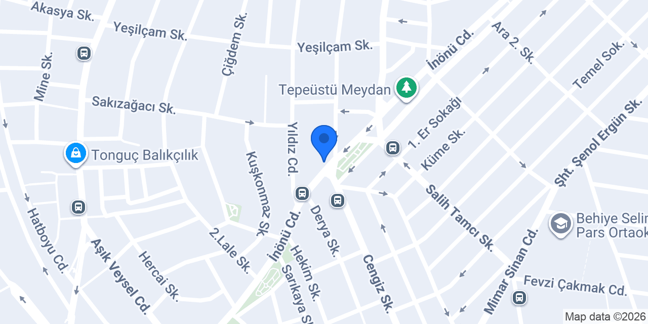 Sarina Moda konumu